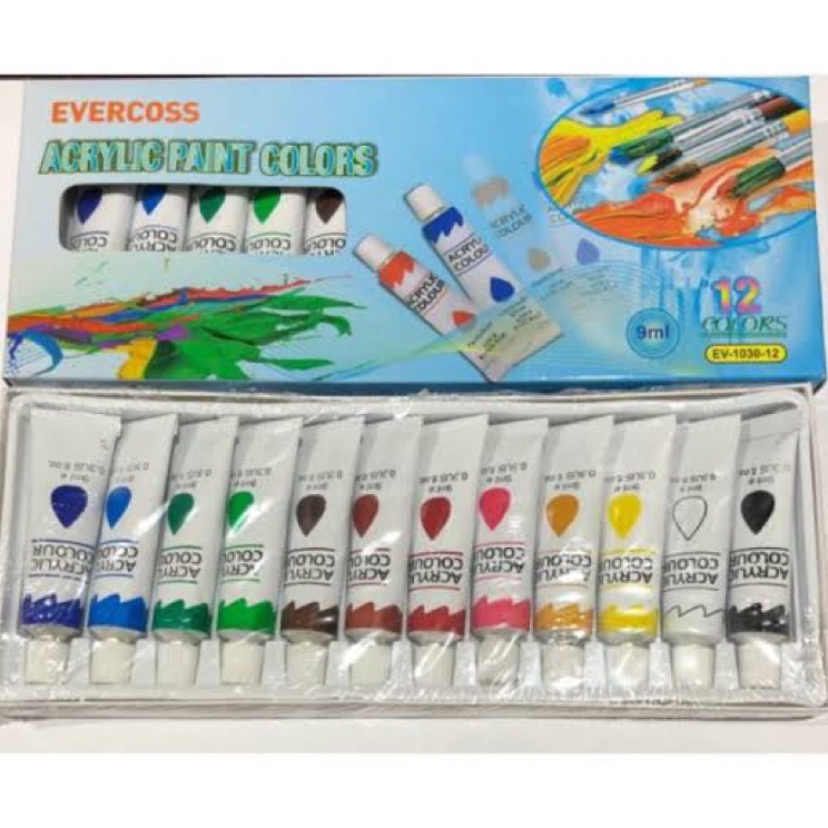

Murah Spesial CAT ACRYLIC PAINT EVERCOSS 9ML