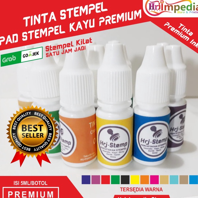 

Penjualan Khusus Tinta stamp pad premium Tinta stempel kayu Tinta stempel bak bantalan tinta premium 5ml