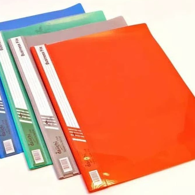 

KODE N82P Business File Map Acco Plastik Ukuran A4 Merk Daichi Isi 12 lbr