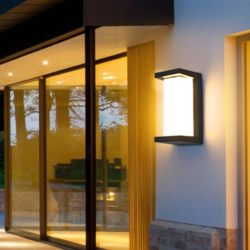 Unik Lampu Dinding Minimalis Lampu Taman Halaman Pagar Teras Rumah Anti Air Limited