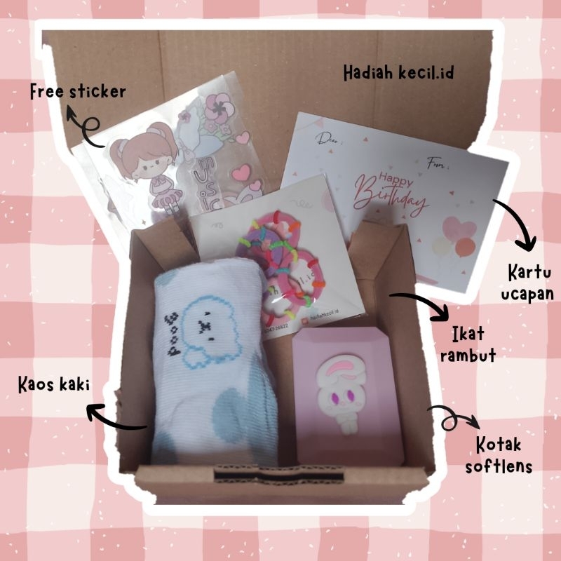 

03 HADIAH ULANG TAHUN REMAJA HAMPERS MINI GIFT BOX HADIAH CEWEK HADIAH REMAJA KADO REMAJA KADO CEWEK KADO CEWEK MURAH KADO ULANG TAHUN CEWEK KADO LUCU HADIAH LUCU KADO ULANG TAHUN LUCU HAMPERS REMAJA HAMPERS MINI HAMPERS LUCU KOTAK KADO KOTAK HADIAH
