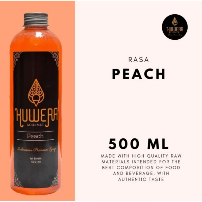 

Sirup Peach - Kuwera syrup 500 ml