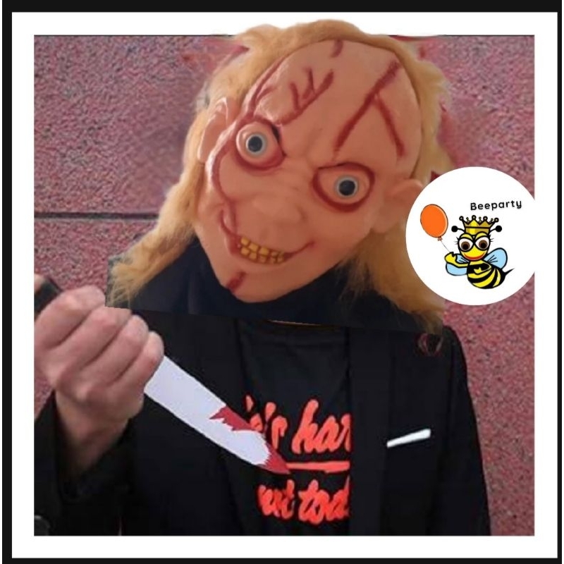 Topeng Chucky Latex Topeng Halloween