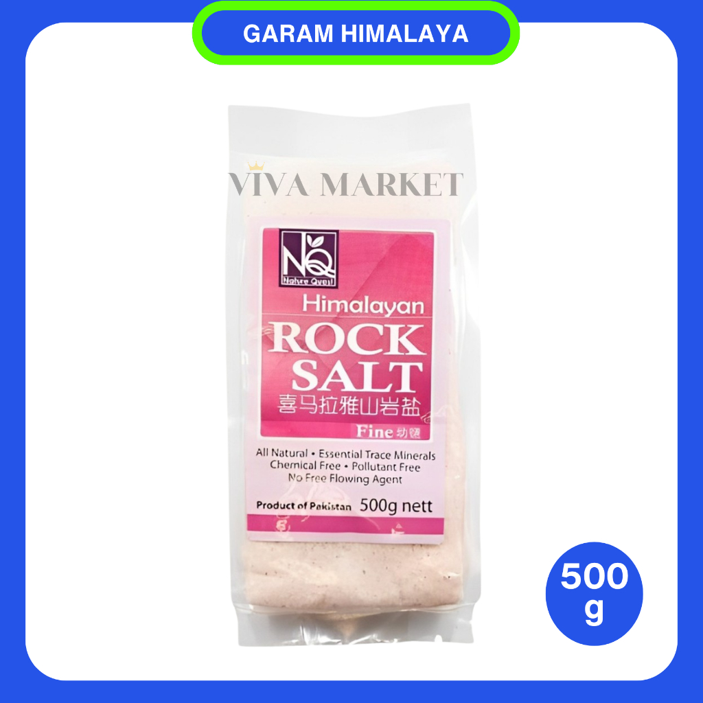 

Garam Himalaya Sodium Terendah. Halus 500g NQ.