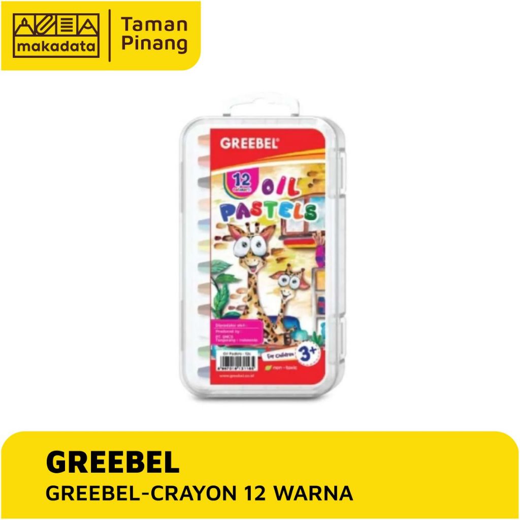 

CRAYON / OIL PASTEL GREEBEL ISI 12 WARNA (1 PCS)