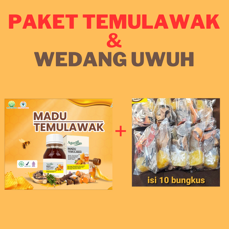 

Paket Madu Temulawak Agarillus dan Wedang Uwuh Herbal Maag