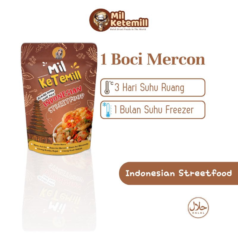 

Bakso Aci Mercon Boci Pedas Mil Ketemill