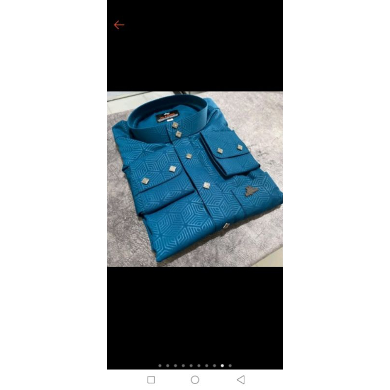 GAMIS JUBAH AL FADHIL GAMIS SULTAN MOTIF RUBIC | Jubah muslim pria dewasa