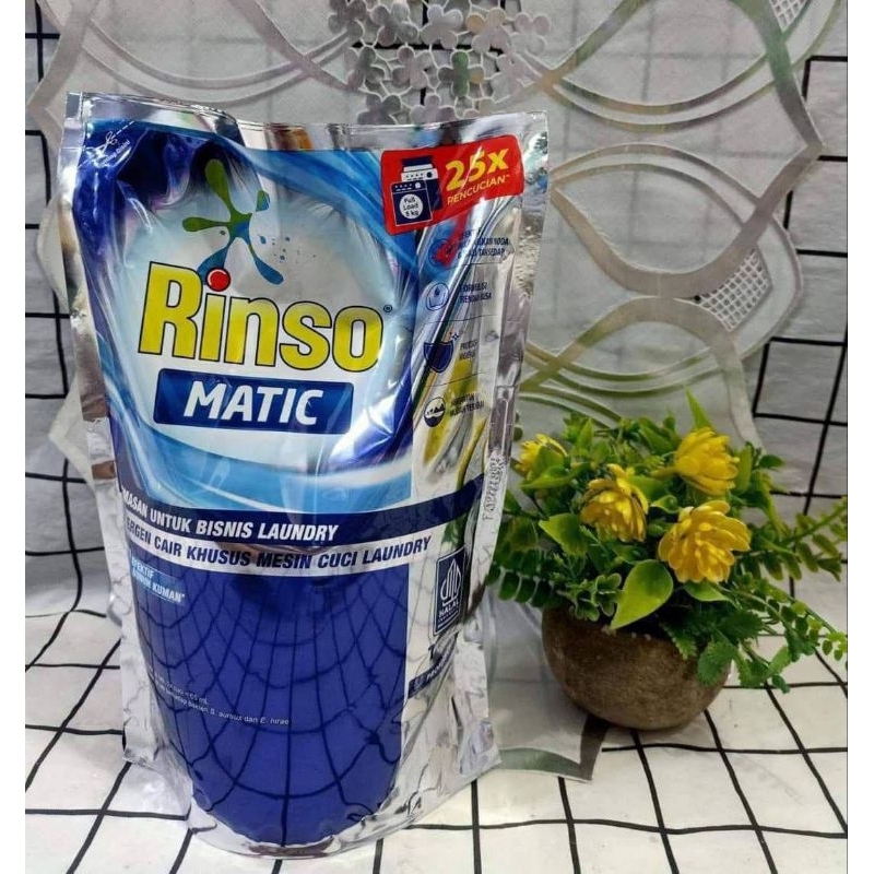 RINSO MATIC POUCH RINSO MATIC 1,65 LITER
