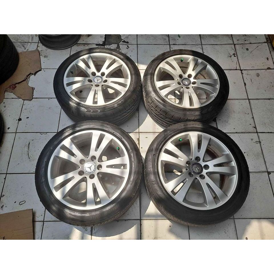 Velg Mobil Bekas Oem MERCY R17X7,5 5X112 ET47 SILVER