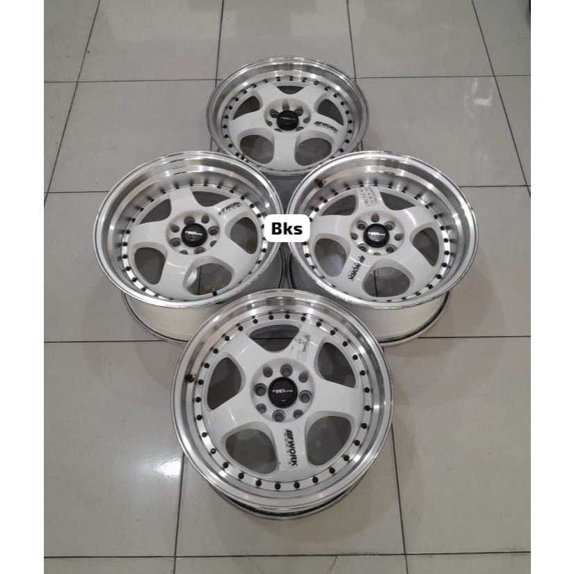 Velg Mobil Bekas Jazz Vios Mobilio Swift Yaris Avanza WORK MEISTER R17