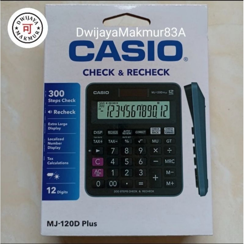 

Kalkulator Casio MJ-120D Plus Original