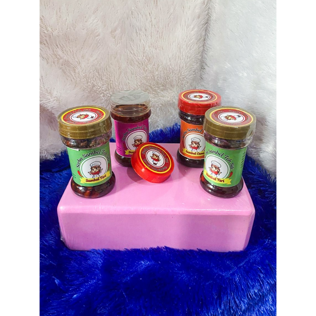 

PAKET HEMAT ISI 4 SAMBAL TERASI/SAMBAL BABY CUMI/SAMBAL GEPREK/SAMBAL TERI BY DAPOER SERBA SAMBEL