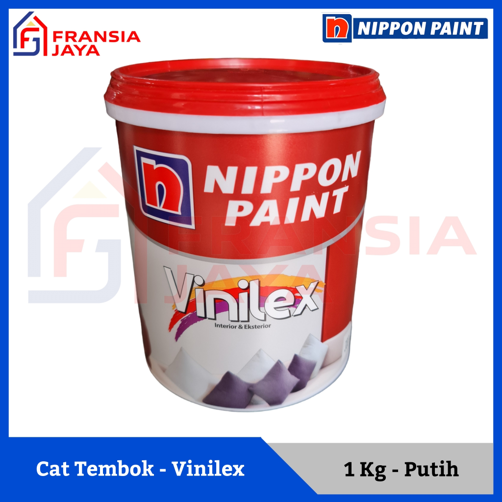 Cat Dinding Tembok 1kg 1 Kg Vinilex Kembang 300 5000 White | Putih