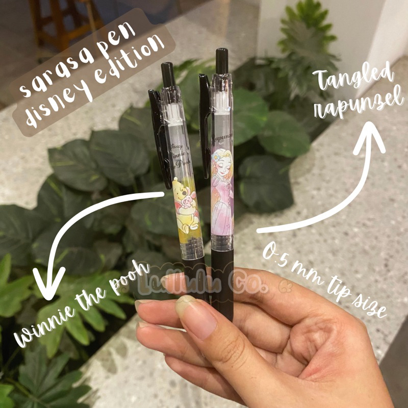 

Zebra sarasa 0.5 ballpoint gel pen rapunzel tangled disney limited edition