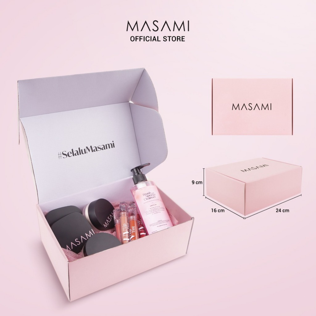 

Masami Gift Box Packaging untuk Kado / Hampers / Gift / Paper Bag / Paper Box Dus Packaging Tambahan