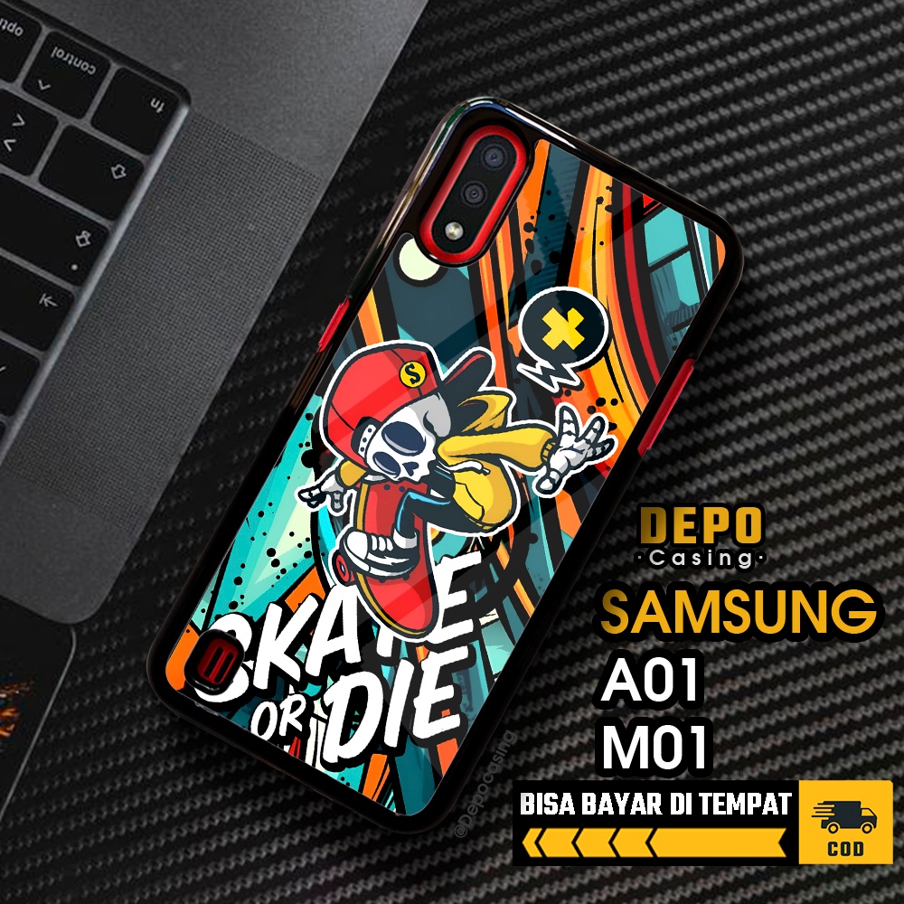 Case Samsung A01 M01 Casing Samsung A01 M01Casing Depo Casing [CSKL] Case Glossy Case Aesthetic Cust