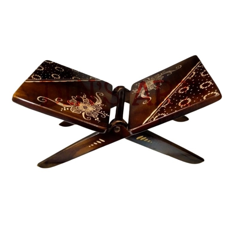 Rekal Al-Quran/Alas Baca Al-Quran/Rekal Batik/Meja Al-Quran Lipat