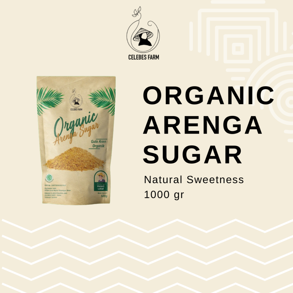 

Gula Aren Bubuk / Palm Sugar (Organic Arenga Sugar )1000 Gr
