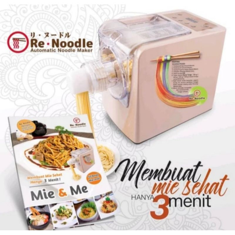 ReNoodle Alat Mesin Pembuat Mie Otomatis
