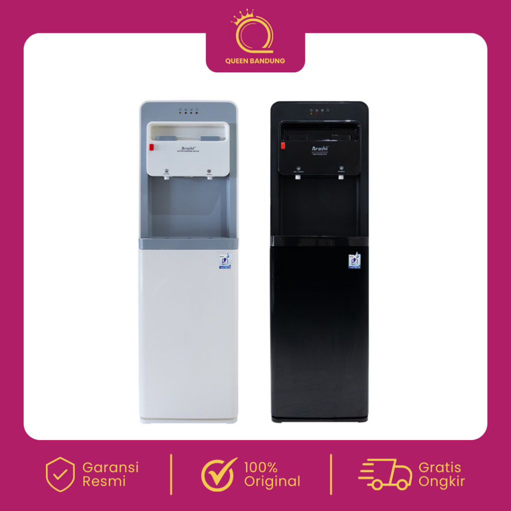 Arashi Dispenser Air Galon Bawah Low Watt ABD 03N Hot & Normal