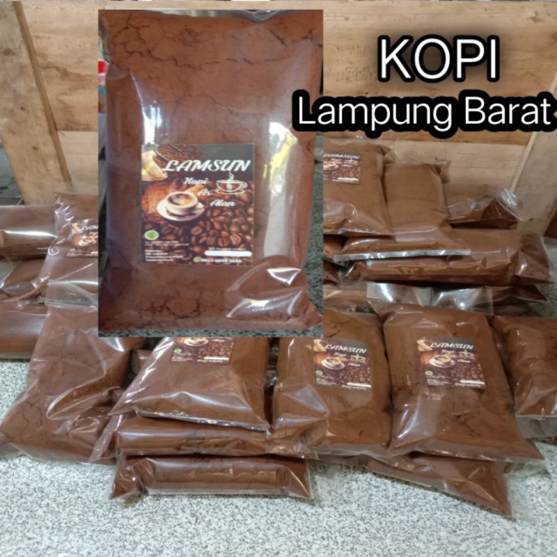 

Kopi Bubuk Robusta Lampung Barat 1000gr