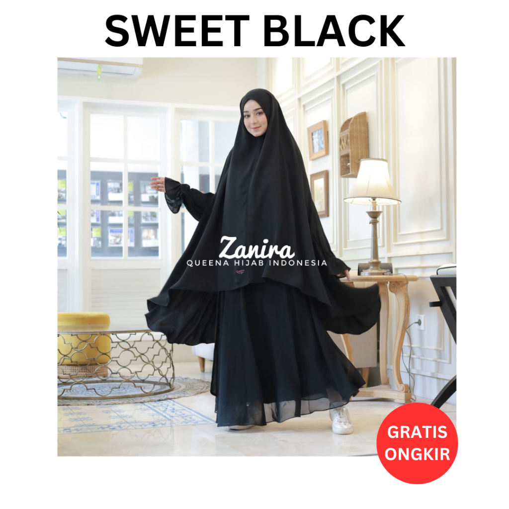 Khimar Syari Premium Zanira