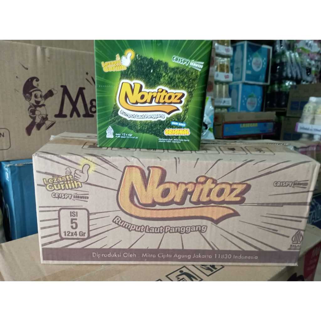 

Noritoz Snack Rumput Laut 12x4g