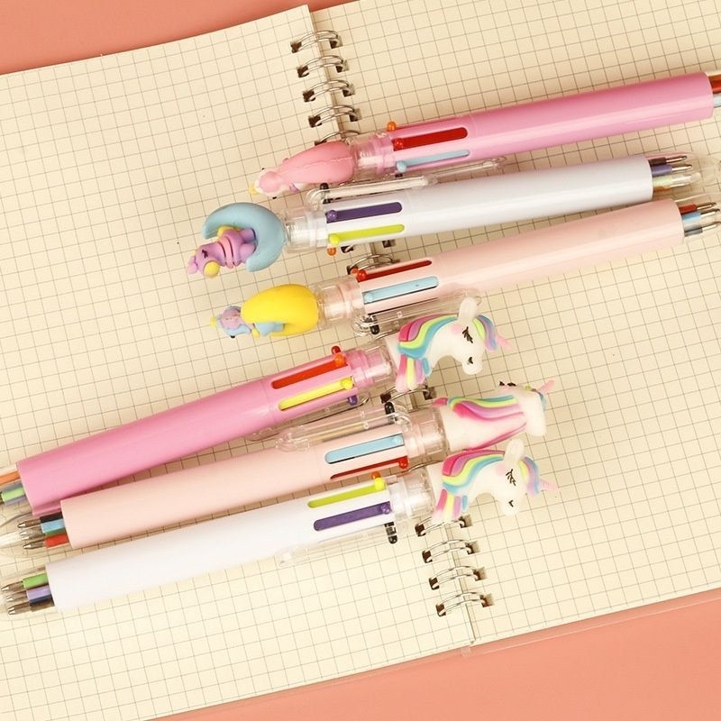 

Pulpen Mekanik 6 Warna Karakter Lucu Trendi Fashion