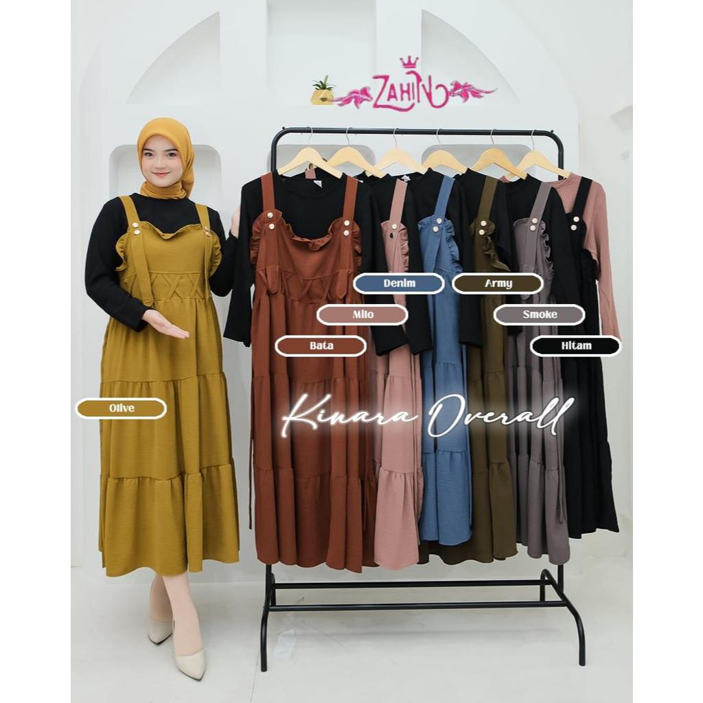 KINARA OVERALL ZAHIN, VIKA DRESS BY ZAHIN , ALMAYA DRESS ORI ZAHIN , GAMIS ZAHIN , GAMIS ORI, REYSA 
