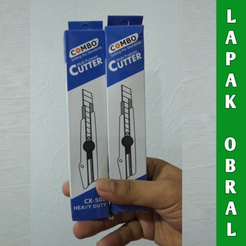 

Pisau Cutter Besar Isi Refill Cutter 10 Pcs
