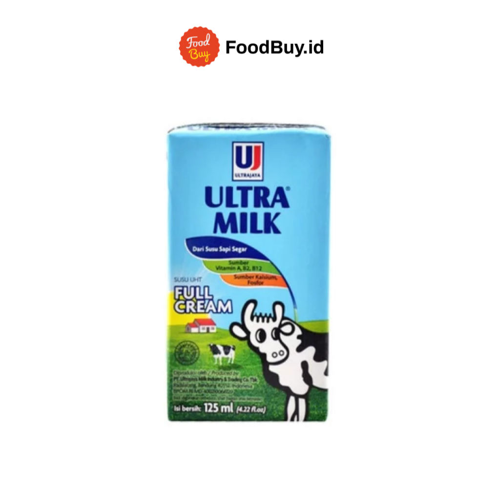 

Ultramilk Susu UHT Full Cream 125 ml