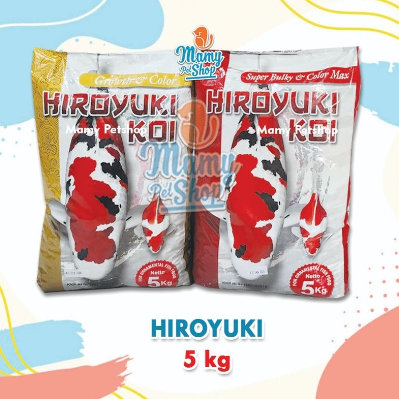 HIROYUKI PAKAN IKAN KOI 5 KG
