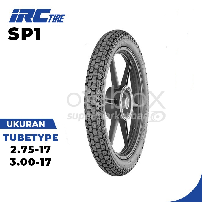 BAN MOTOR IRC SP1 UKURAN 275 300 RING 17 TUBETYPE BAN STANDAR MOTOR BEBEK