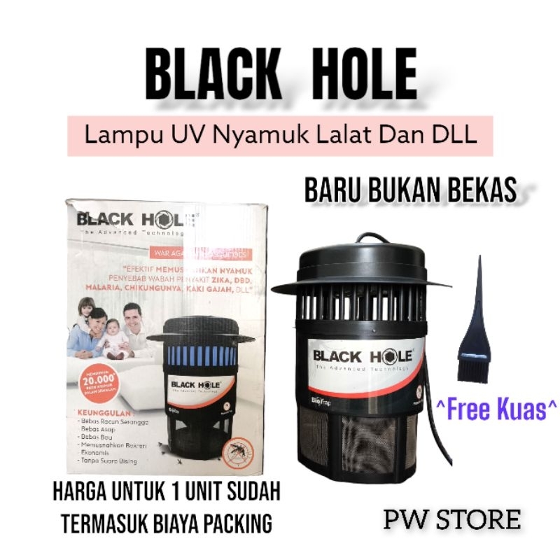 Lampu UV BLACK HOLE Perangkap Nyamuk Lalat Dan Serangga NEW