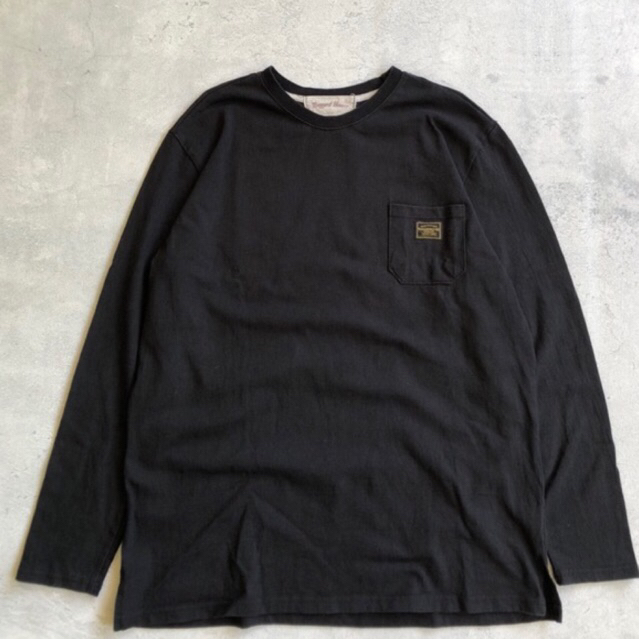 Rugged House LS pocket tee