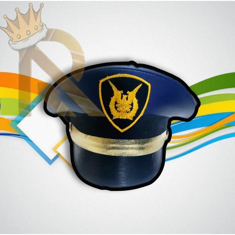 Topi Polisi Anak TK/SD
