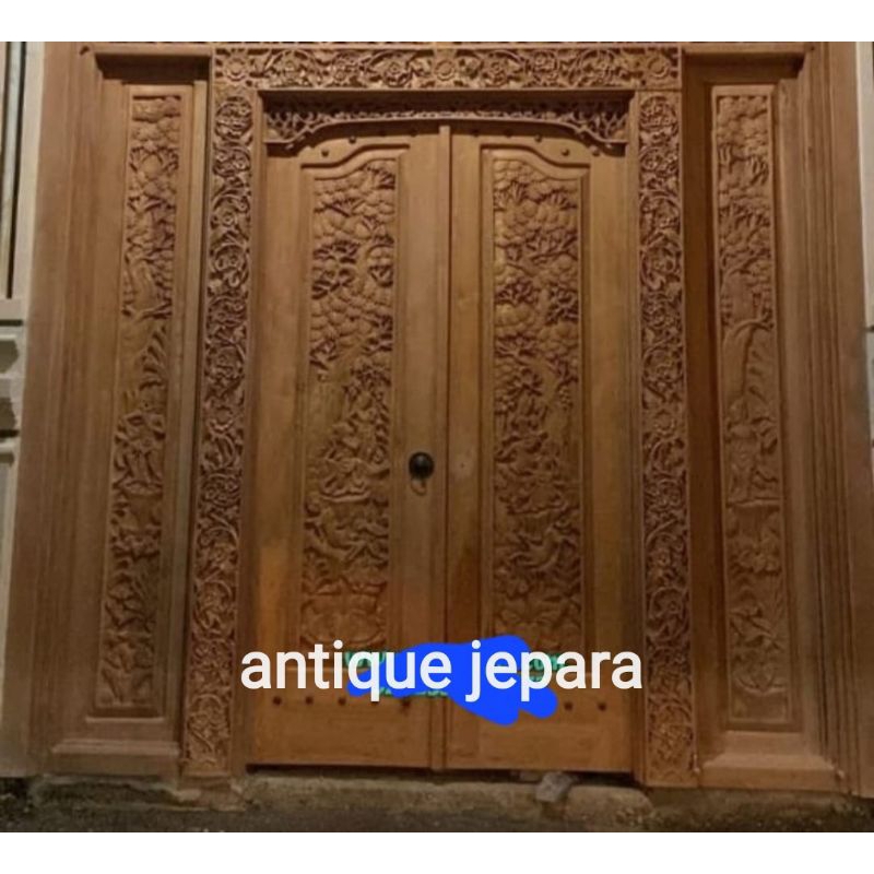pintu ukir minimalis