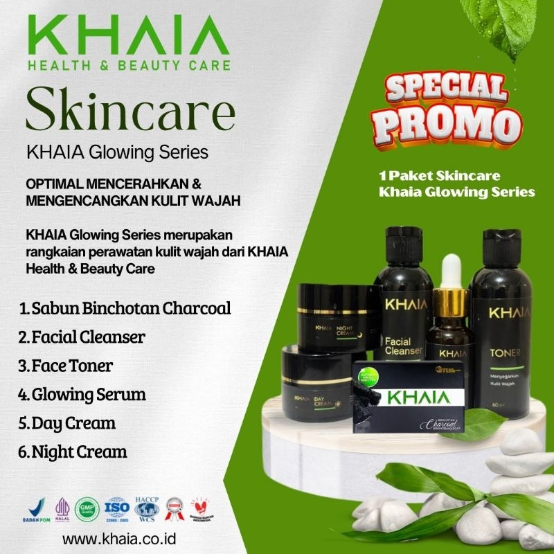 KHAIA SKINCARE GLOWING SERIES