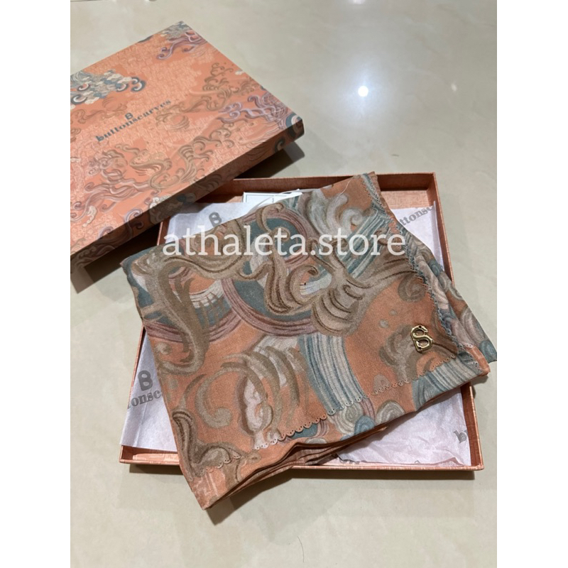 the wave sunset buttonscarves