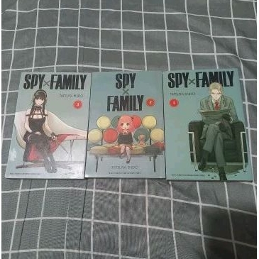 Preloved Manga Spy x Family Set 1-3 Indo Ver