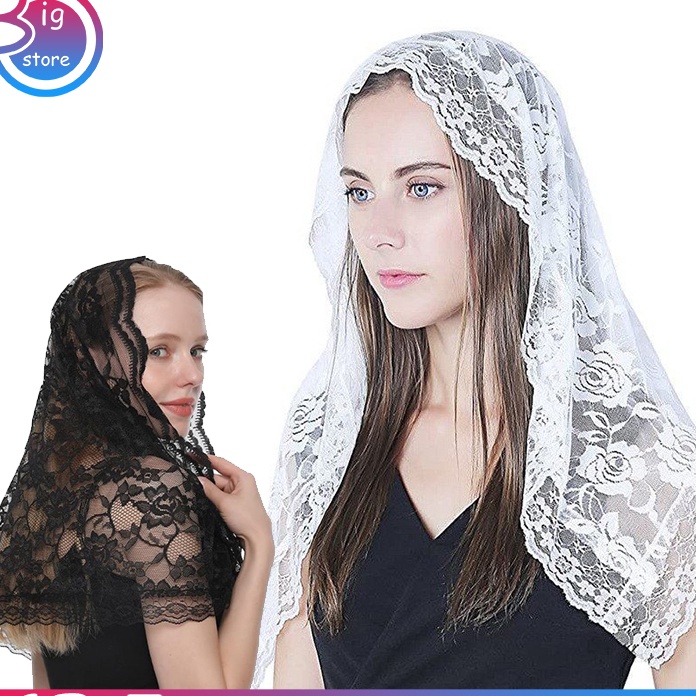 Mantila Kerudung Katolik Mantila Katholik Mantilla Katolik Kerudung Misa Mantilla Kerudung Katolik