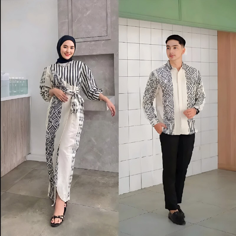 BAJU KAIN TENUN  Baju couple / dress / kemeja / dress / baju kain tenun asli / keren