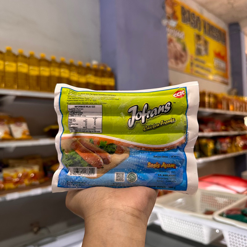 

Jofrans sosis ayam 300gr
