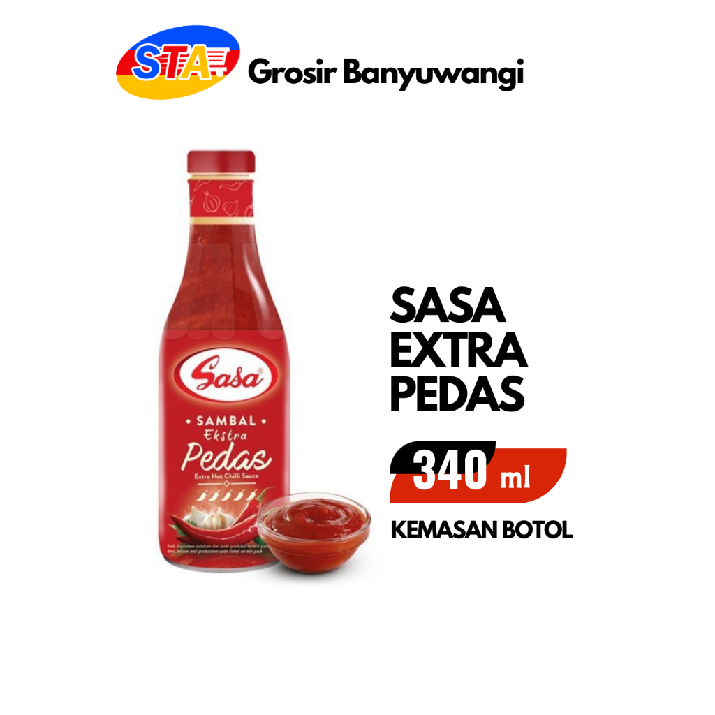 

[BWI] SASA EXTRA PEDAS 340ML | SAOS BOTOL