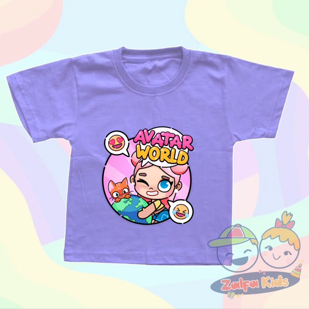 BAJU ANAK KAOS ANAK PAZU AVATAR WORLD