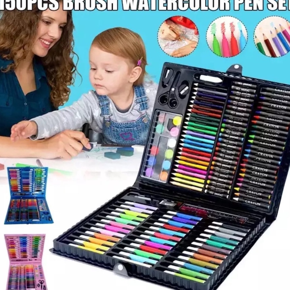 

KODE N99X Crayon Set 15 Pcs Art Set Crayon Warna Warni Alat Mewarnai Alat Tulis Pensil Warna Free Koper Penyimpanan Art Set Isi 15 Pcs Pensil Warna Set Anak Crayon Full Set Alat Lukis Perlengkapan Sekolah Set 15 Pcs