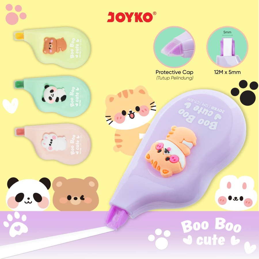 

Joyko CT-579 Correction Tape Pita Koreksi