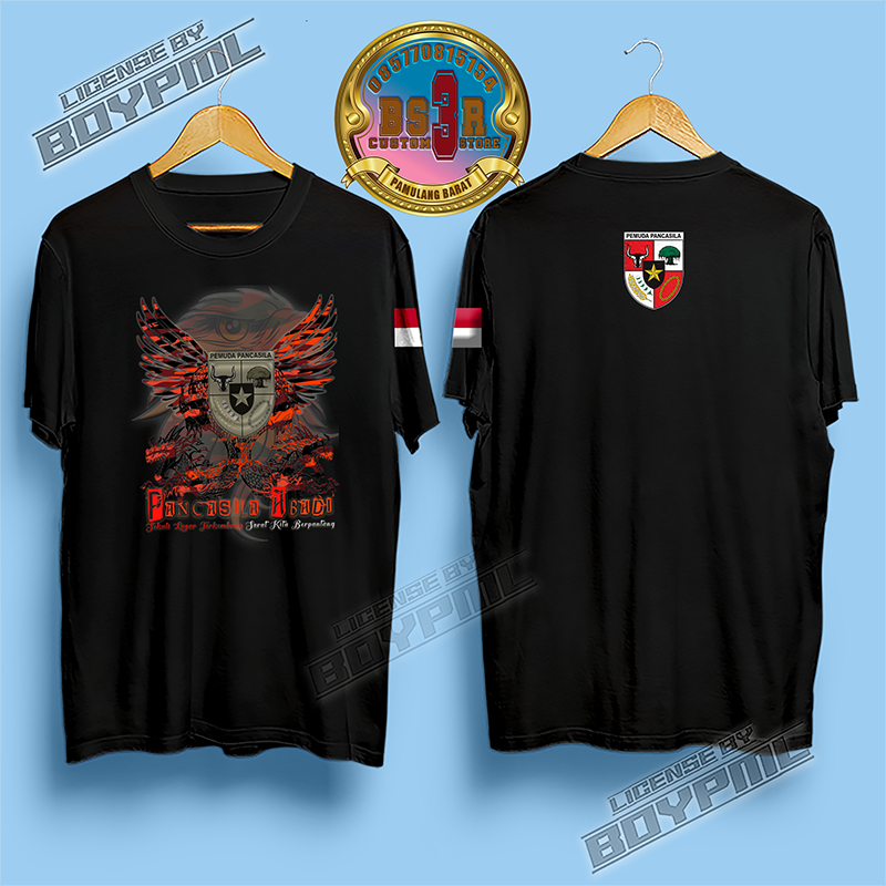 Kaos Ormas Pemuda Pancasila Pp Elang Naga 30s 24s