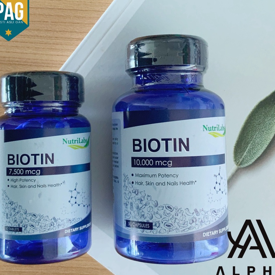 Terlaris Biotin Biozinc Hair Regrowth untuk rambut sehat
